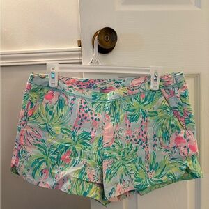 Tropical Print Women's Shorts